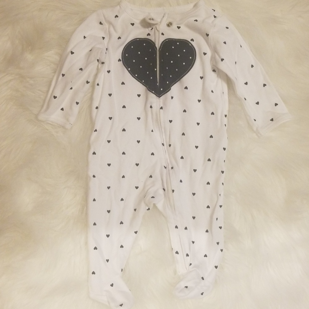 Black polka dot Sleeper